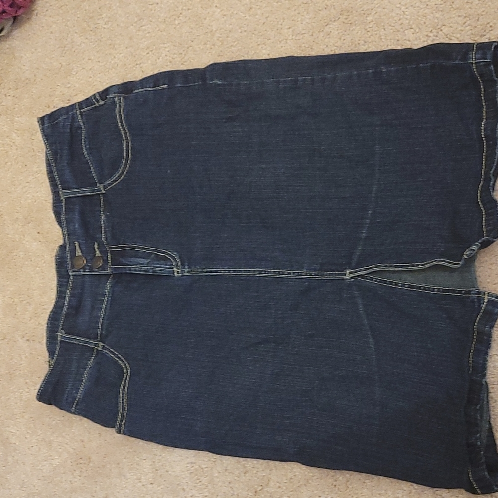 Denim skirt